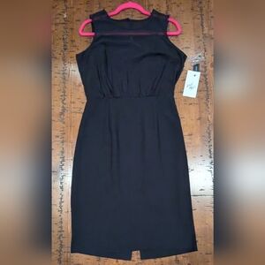 NWT- Andrew Marc sz.8 Sheer Layer Dress